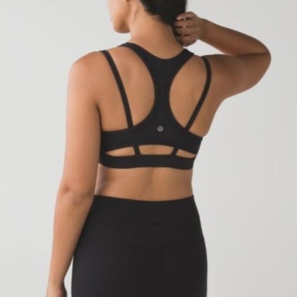 lululemon athletica Black Sports Bra